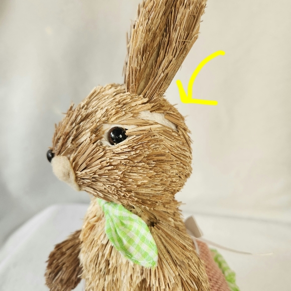 Hobby Lobby Textured Brown Easter Bunny Natural Decor - Picture 10 of 11